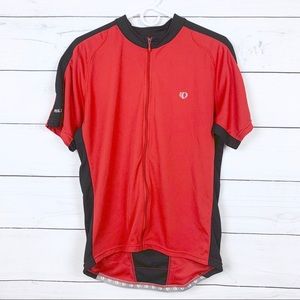 Pearl Izumi Men’s Cycling Jersey Red Full Zip